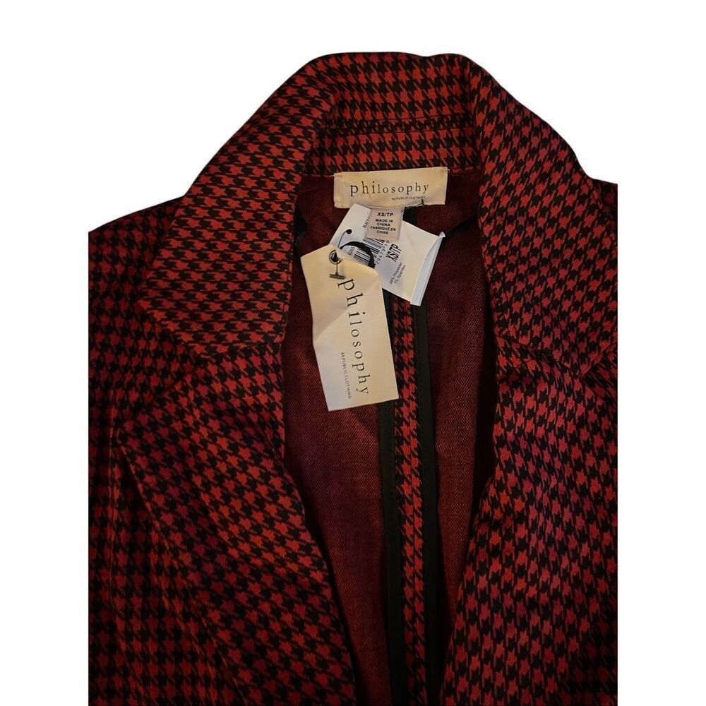 PHILOSOPHY HOUNDSTOOTH JACKET - Picture 5 of 6